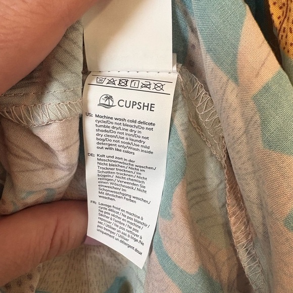 Floral V-Neck Swim Cover-Up Dress - Picture 10 of 11